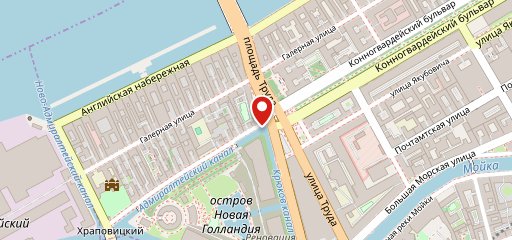 Новая Голландия на карте