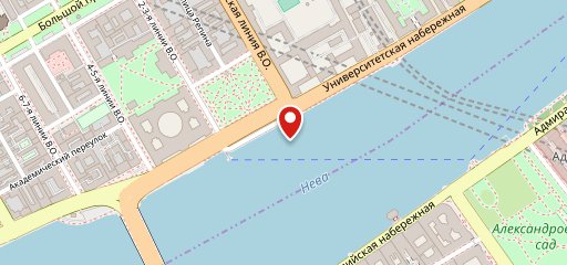 Ресторан-теплоход New Island на карте