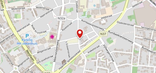 In de nieuwe straat на карте
