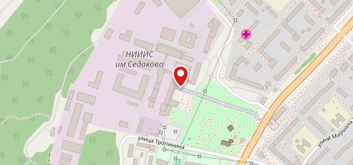 НИИИС им. Ю.Е. Седакова, Столовая на карте