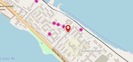 Никак на карте