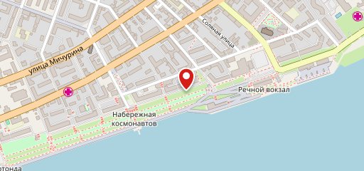 Николай Добролюбов, теплоход-ресторан на карте