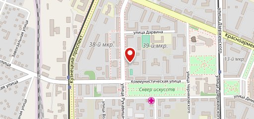 Нива на карте