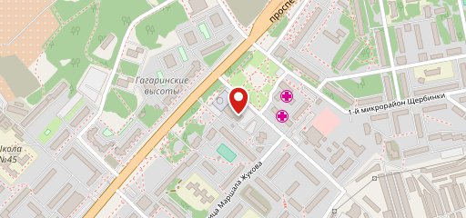 Ночной клуб на карте