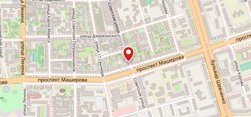 Фонарь на карте
