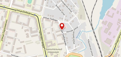 Ночная усадьба Грибоедова, ночной клуб на карте