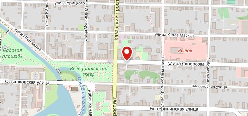 Ночной клуб Рива на карте
