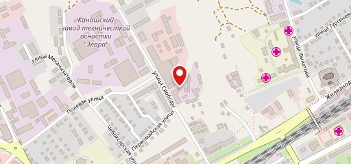 Ночной клуб «Жара» на карте