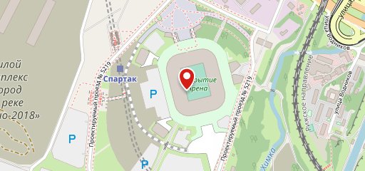 Ночной клуб „Спартачка" на карте