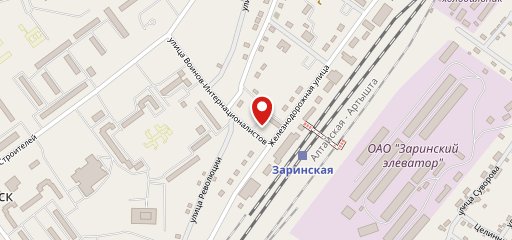Ночной бар на карте