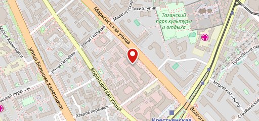 НОЧНОЙ КЛУБ НА ТАГАНКЕ на карте