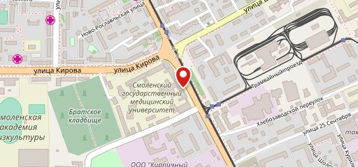 Ночной клуб Орфей на карте