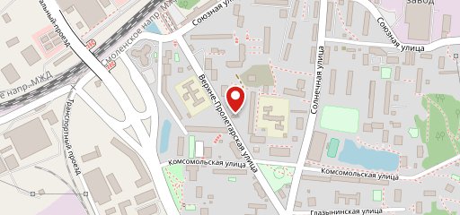 Ночной клуб "Ретро" на карте