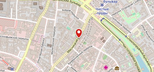 Ночные Клубы На Чистых Прудах на карте