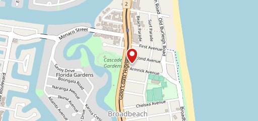 Noodle Box Broadbeach на карте