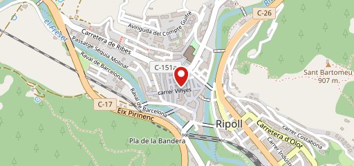 Nostre на карте