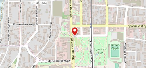 Окно на карте