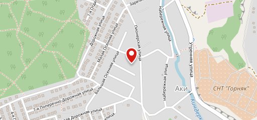 Новая Пироговая на карте