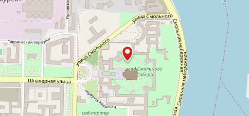 Новая столовая ФМО на карте
