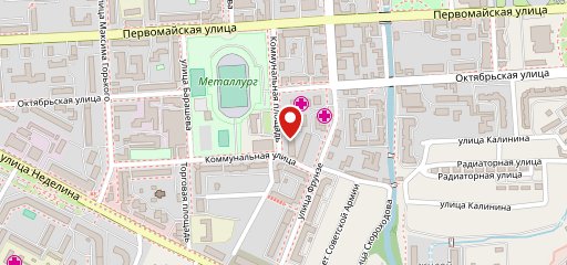 Новая столовая на карте