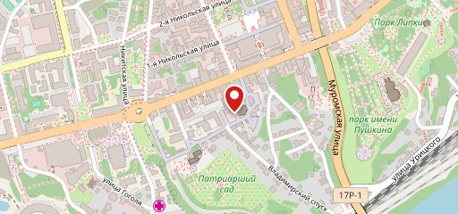 Столовая в центре Владимира на карте
