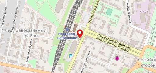 Новгородхлеб на карте