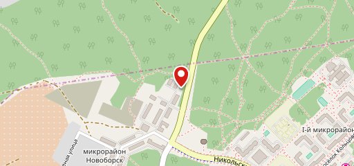 Новоборский на карте