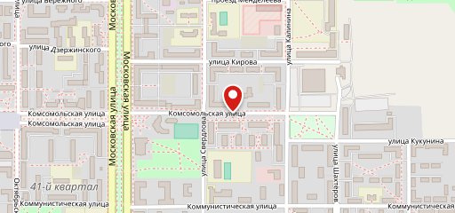 Новомосковский кондитер на карте