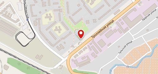 Городок на карте