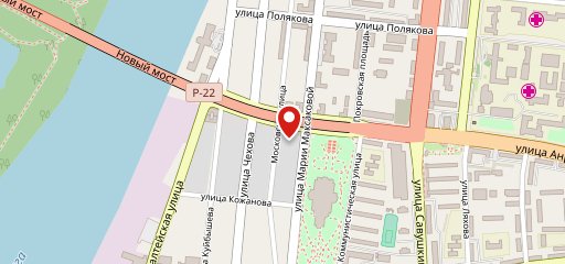 Новый мост на карте