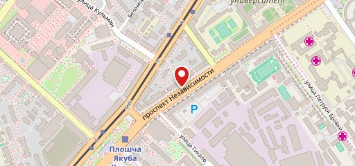 Новый ресторан в Минске на карте
