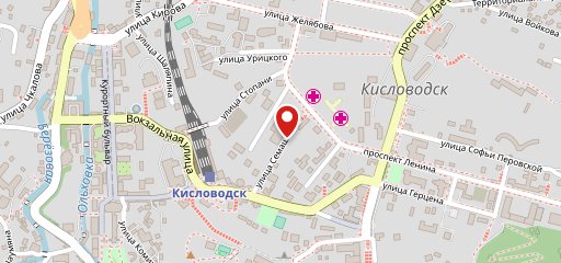 Новый Баку, Кафе на карте