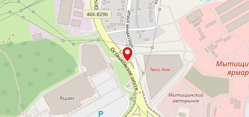 Новый берег на карте