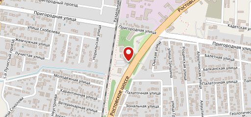 Загарро на карте