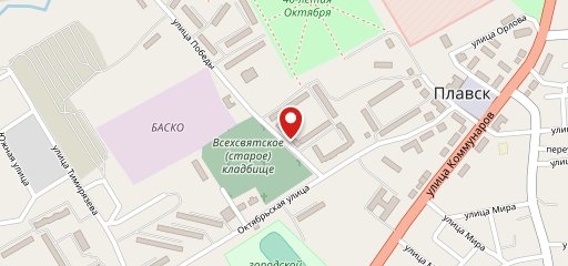 Нпицца. Плавск на карте