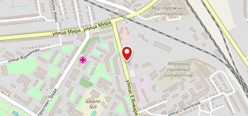 Нямыч на карте
