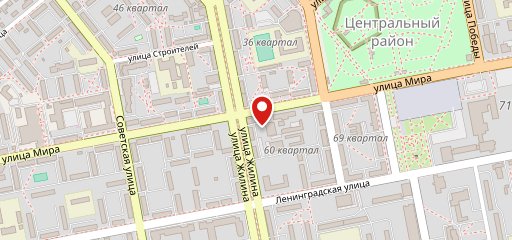 О на карте