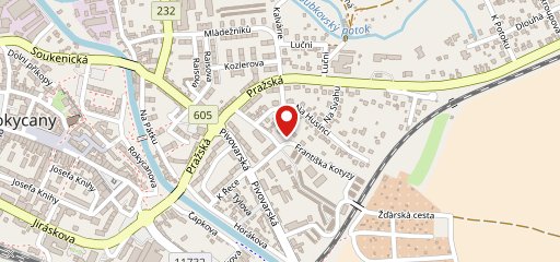 restaurace OAZA rokycany на карте