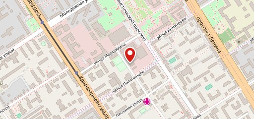 Столовая Обь на карте