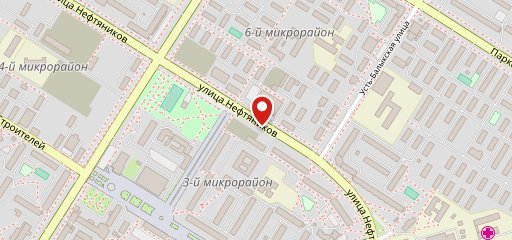 Обь на карте