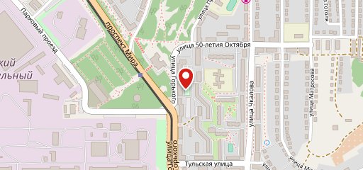 Обед-буфет на карте