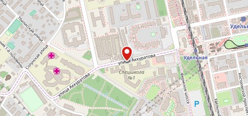Объедение на карте