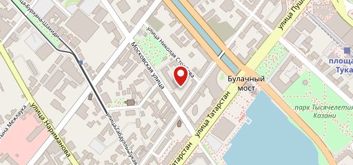 Обеденная Министерства экономики, УФАС, Госзаказа и тд на карте