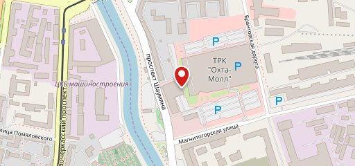 Обедов на карте