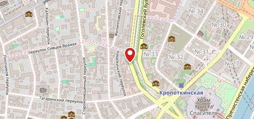 Обед.ру, Служба Доставки на карте