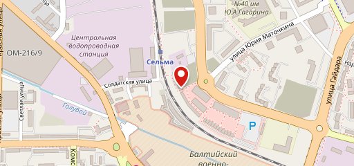 Обеды на Сельме на карте