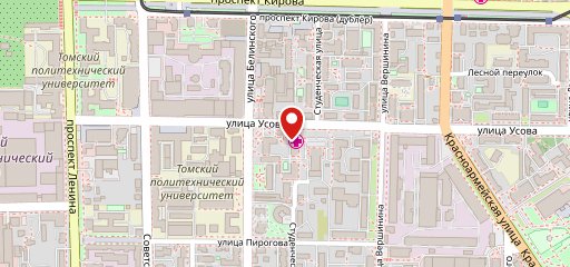 Облака на карте
