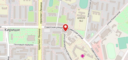 Облако на карте