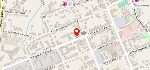 Облако на карте