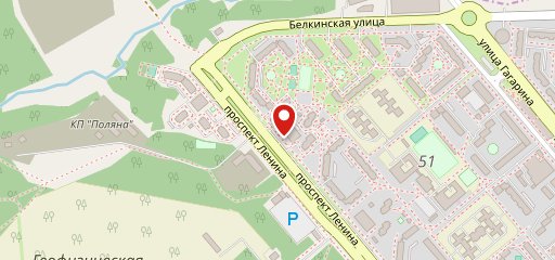 Обнинский хлеб на карте